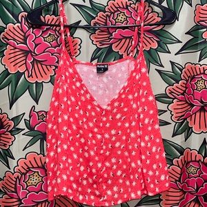Hurley Floral Cropped Tank